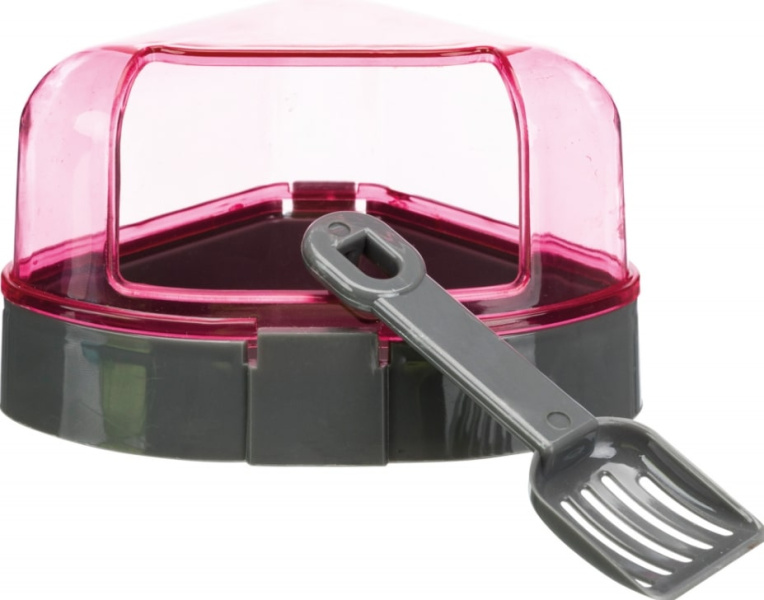 Угловой туалет для грызунов с крышкой "Trixie" (6256)