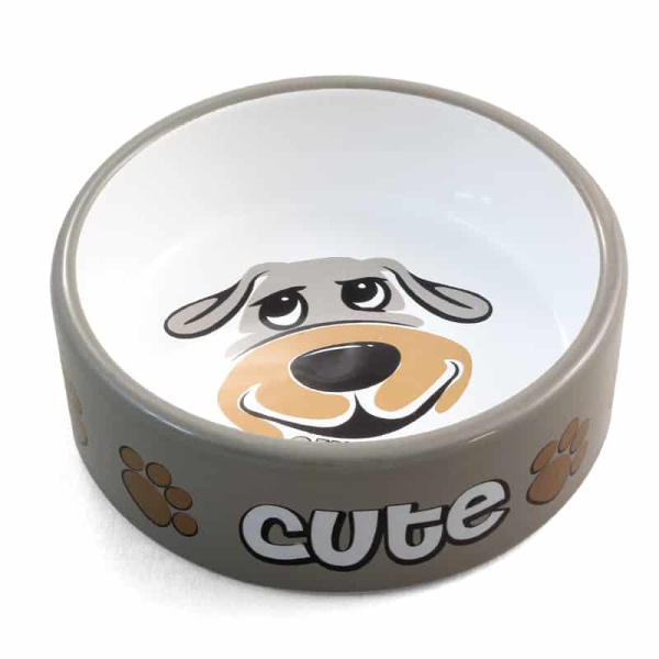 Миска керамическая "Песик" 0.3 л (30231010)