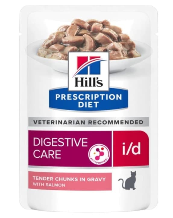 Лечебный корм для кошек Hill's Prescription Diet i/d Digestive Care (лосось)