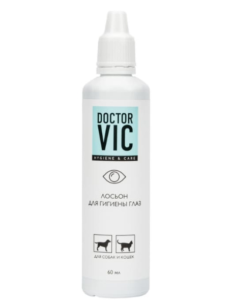 Лосьон для глаз собак и кошек Doctor VIC