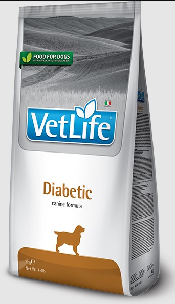Ветеринарный корм для собак Сухой корм для собак Farmina Vet Life Dog Diabetic