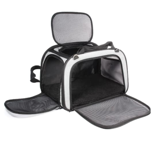 Тканевая сумка-переноска для кота и мелких пород собак TRIOL "Оптима"