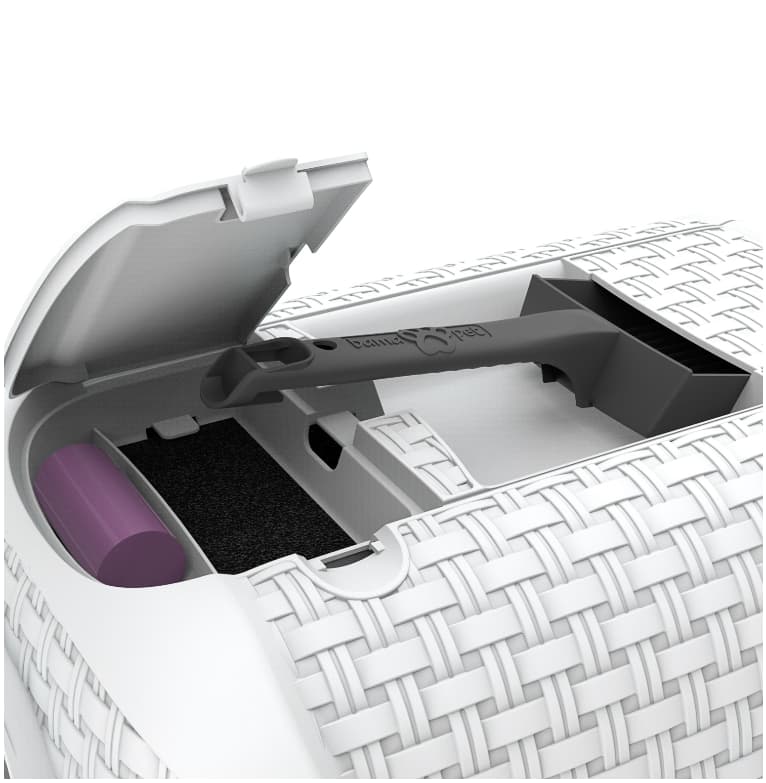 Био-туалет для кошек BAMA PET PRIVE, светло-серый