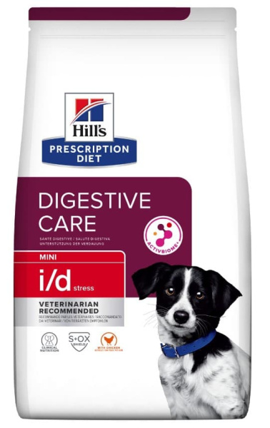 Каталог Сухой корм для собак Hill's Prescription Diet i/d Stress Mini (курица) для собак