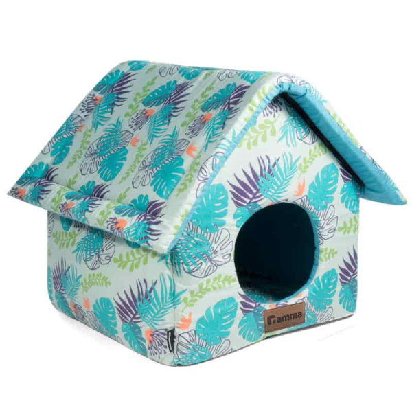 Дом Конура для собак Gamma "Тропики" 36*36*38 см (31912055)