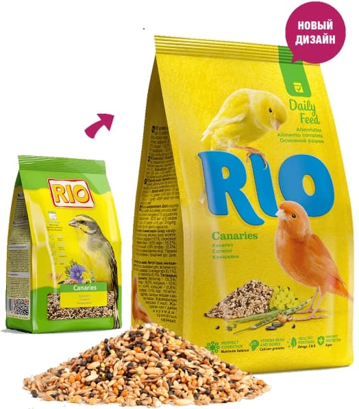 Корм для канареек "Rio" 400 гр