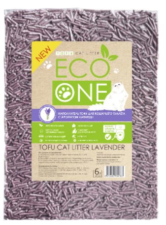Наполнитель Eco One Тофу Лаванда