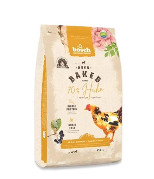 Каталог Сухой корм для собак Bosch Oven Baked (курица) для собак