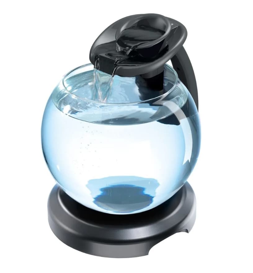 Интерьерный аквариум Tetra Duo Waterf Globe LED bk 6,8L 2 MK (черный)