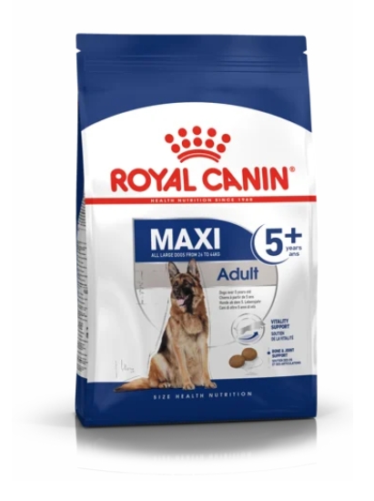 Еда для старых собак Сухой корм для собак Royal Canin Maxi Adult 5+