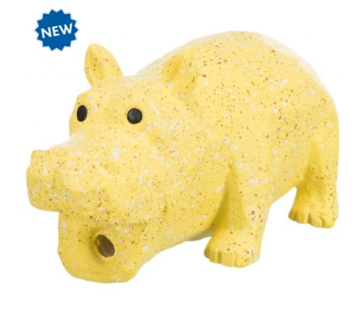 Игрушка для собак из латекса со звуком TRIXIE "Гиппопотам" 15 см (35510)
