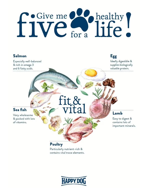 Каталог Сухой корм для собак HAPPY DOG Supreme Mini Senior для собак