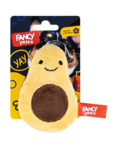 FANCY PETS Игрушка для мелких пород собак Авокадо