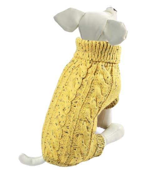 Свитер "Косички" Triol (горчичный)