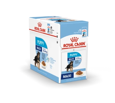 Консервированный корм для щенков Влажный корм для щенков Royal Canin Maxi Puppy (соус)