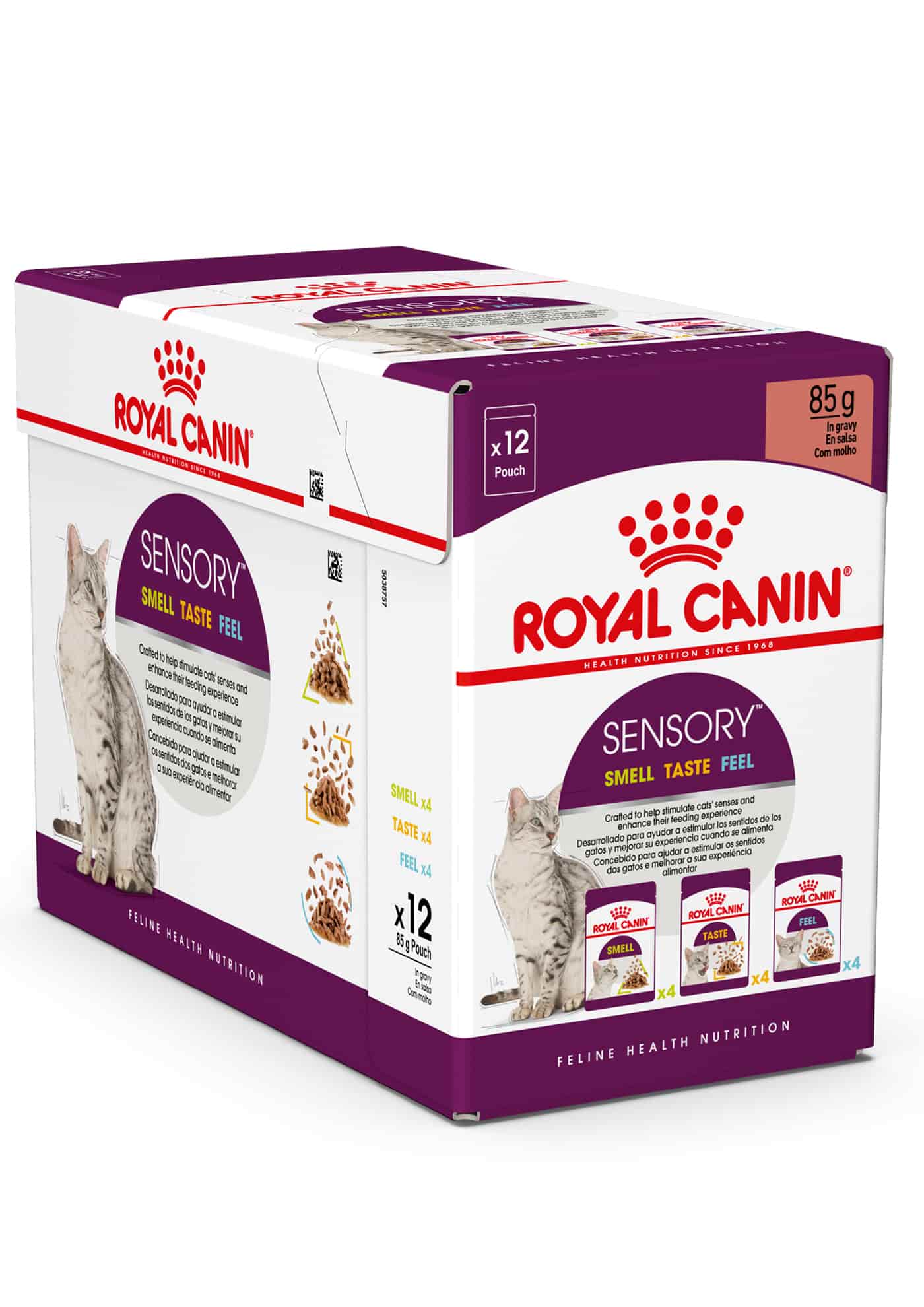 Влажный корм для кошек Royal Canin Мультипак Sensory (в соусе)