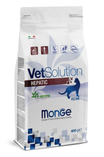 Рацион для кошек Monge VetSolution Hepatic Cat