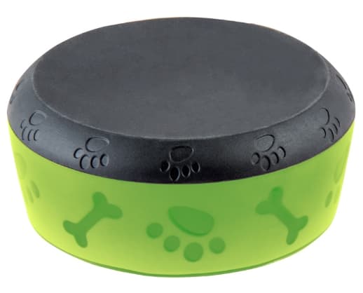 Миска пластиковая на резинке утяжеленная "Градиент" салатовая 0.3 л (30271002)