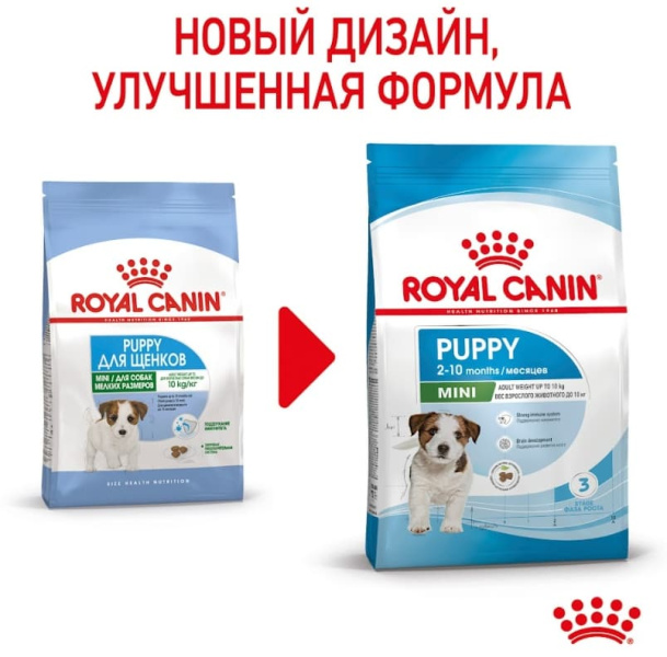 Еда для щенков Сухой корм для щенков Royal Canin Mini Puppy