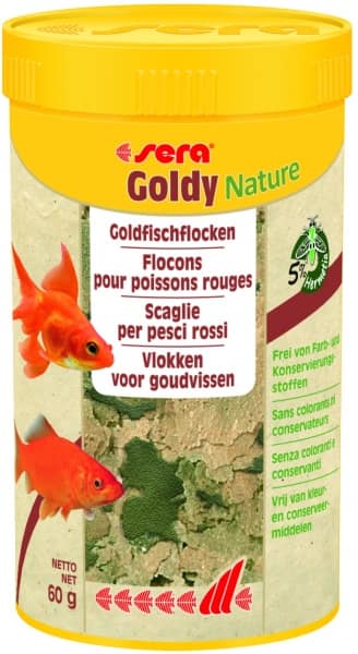 Корм хлопья для золотых рыбок SERA Goldy Nature 100 мл 22 г (32247)