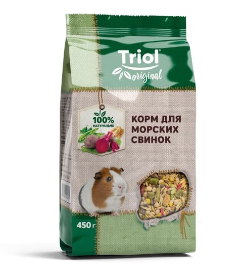 Корм для морских свинок Triol Original 450 гр (40111010)