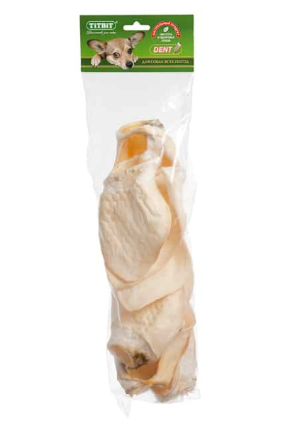 Ухо телячье BIG "TiTBiT" 240 г (8418)