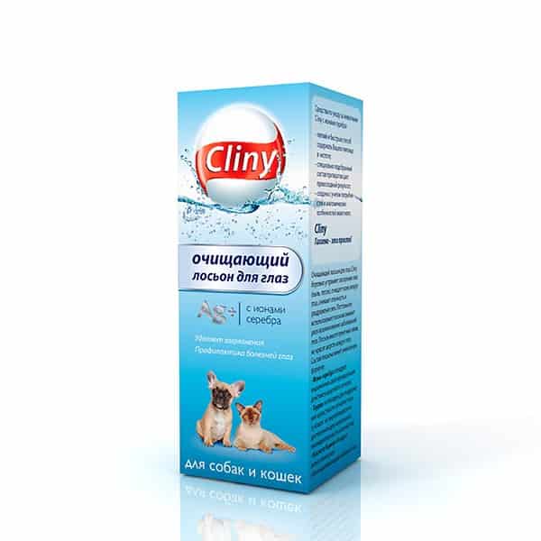 Очищающий лосьон для глаз "Cliny" 50 мл