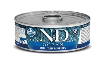 Питание для кошек Farmina N&D Cat Ocean Tuna & Shrimp