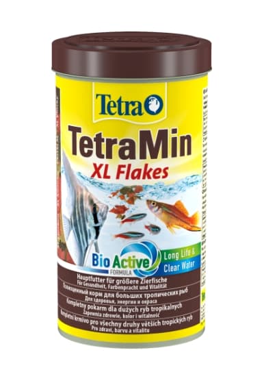 Корм для декоративных аквариумных рыбок TetraMin XL Flakes