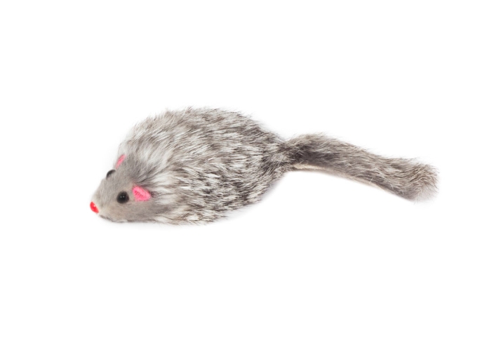 Игрушка для кошек "Мышь серая" TRIOL M003NG (3 шт)