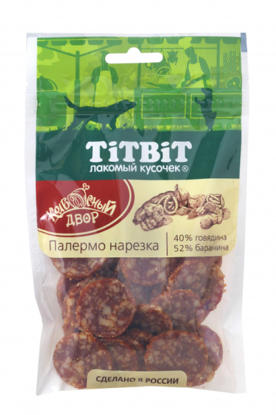 Нарезка Палермо Колбасный двор TiTBiT 80 г