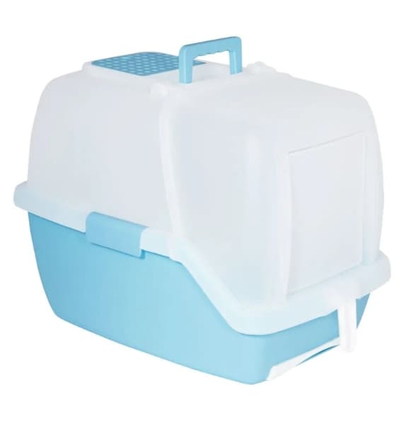 Кошачий туалет для кошек закрытый с поддоном TRIOL P910