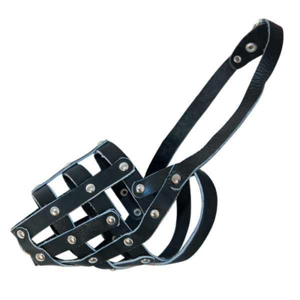 фото Намордник кожаный №3 160*100*120 мм (11532006)