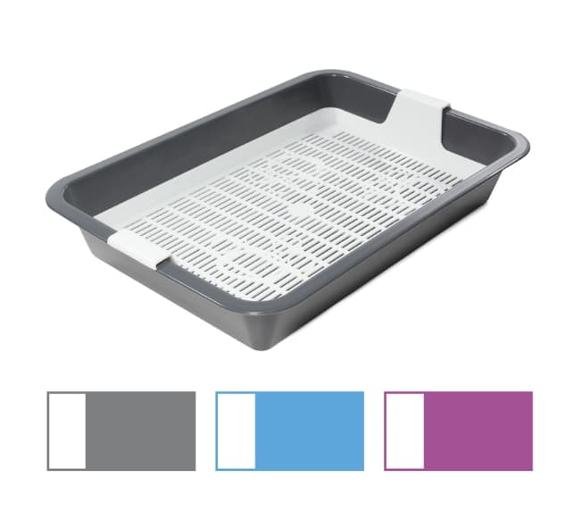 Туалет для кошек c сеткой мини Gamma Барсик