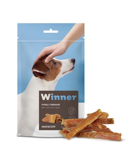 Лакомство сушеное "Winner" Рубец говяжий 60 г