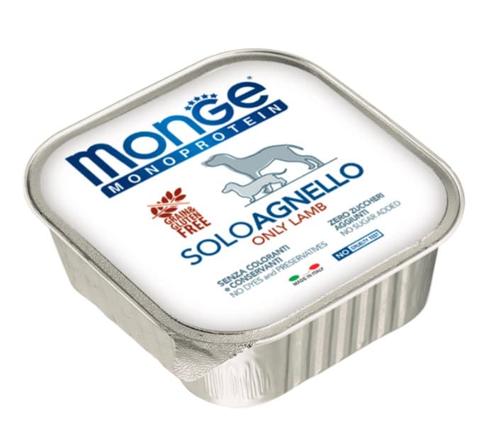 Паштет для собак Monge Dog Monoprotein Adult Lamb (ягненок)