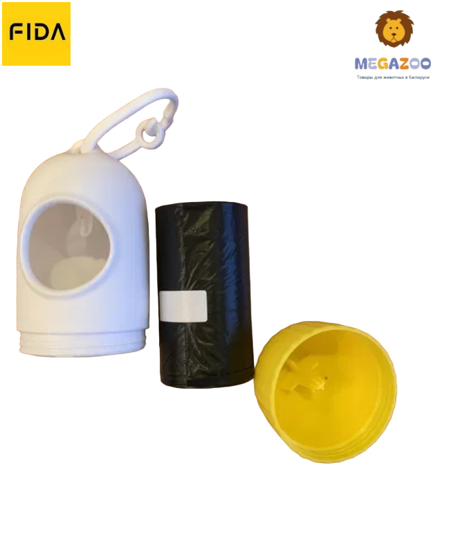 Дозатор мешков для мусора FIDA, белый