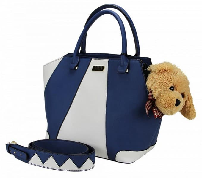 Сумка-переноска для собак Dogman "Лондон" (синий)