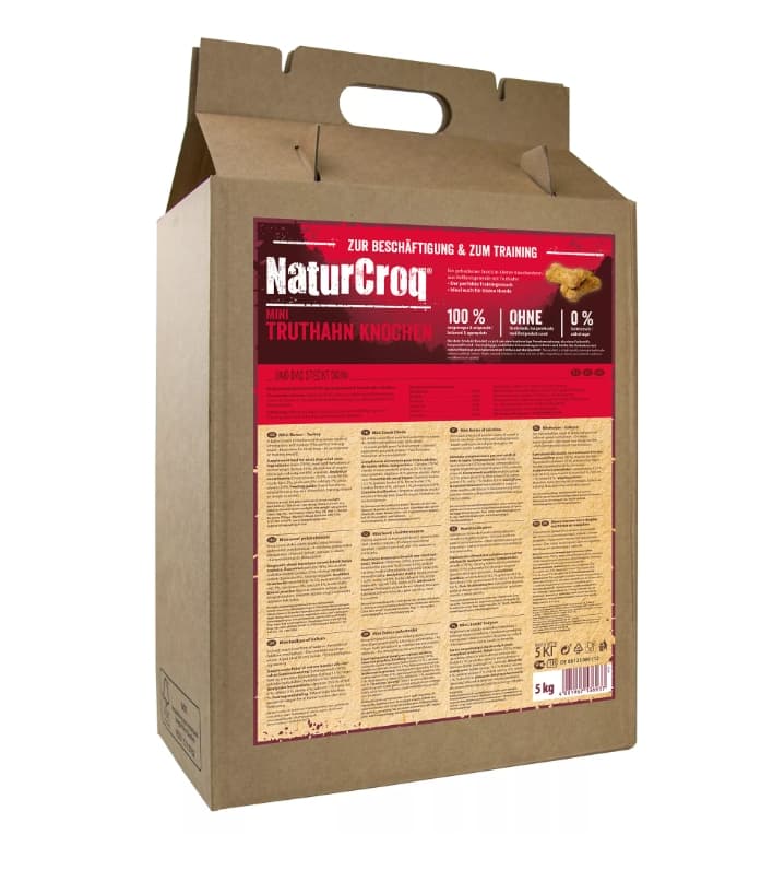 Каталог Сухой корм для собак HAPPY DOG NaturCroq Mini Bones Turkey для собак