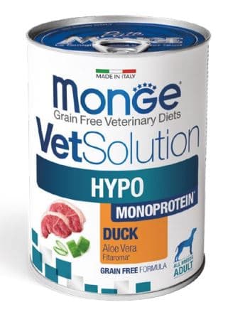 Еда для собак Monge VetSolution Hypo Monoprotein Dog DUCK (утка)
