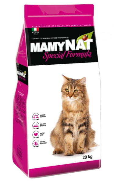 Рацион для кота Сухой корм для кошек MamyNAT Cat Beef (говядина) 