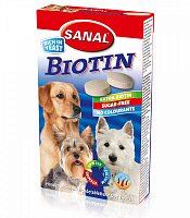 Мультивитаминный комплекс для собак "Биотин" Sanal (Санал) 30 гр