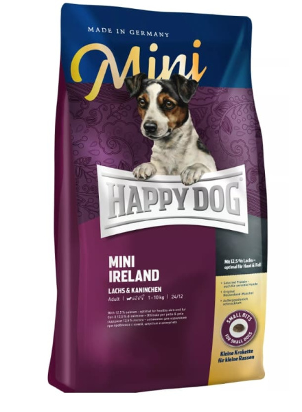 Каталог Сухой корм для собак HAPPY DOG Supreme Mini Irland для собак