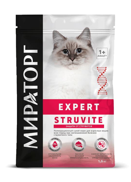 Сухой корм для кошек Winner Expert Struvite Cat