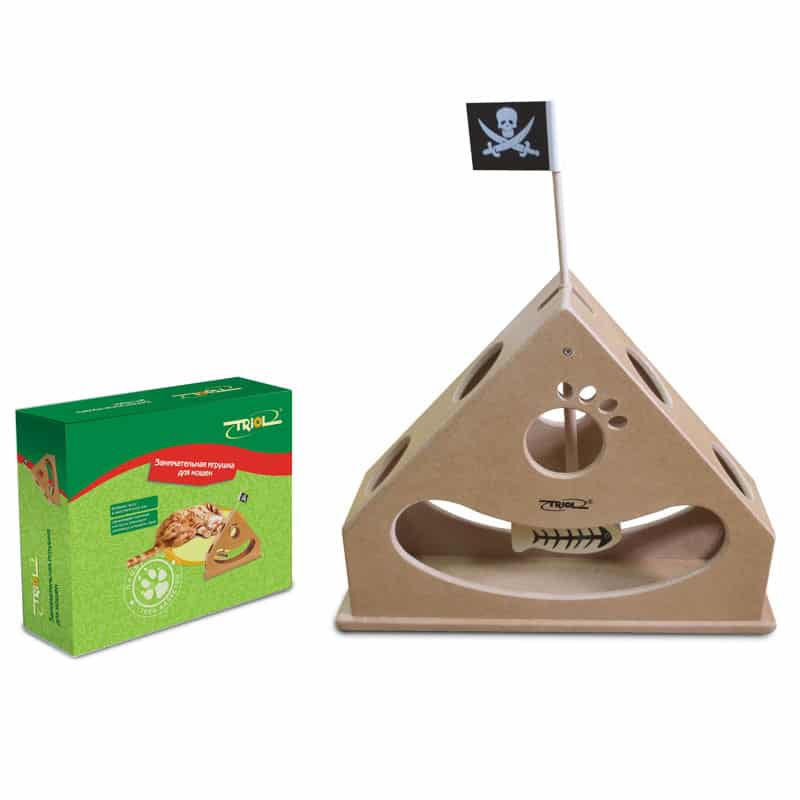 Занимательная игрушка для кошек "Пират" TRIOL