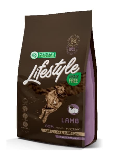 Пища для собак Сухой корм для собак Nature's Protection Lifestyle Adult Dog (Ягненок)