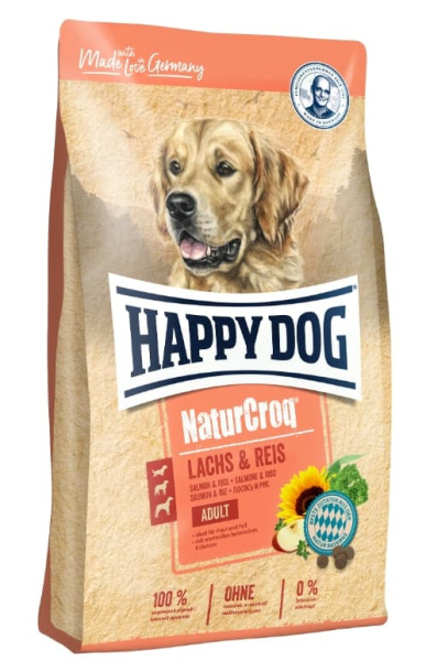 Каталог Сухой корм для собак HAPPY DOG NaturCroq Lachs & Reis для собак