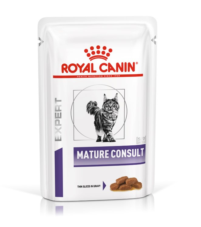 Влажный корм для кошек Royal Canin Mature Consult (кусочки в соусе)
