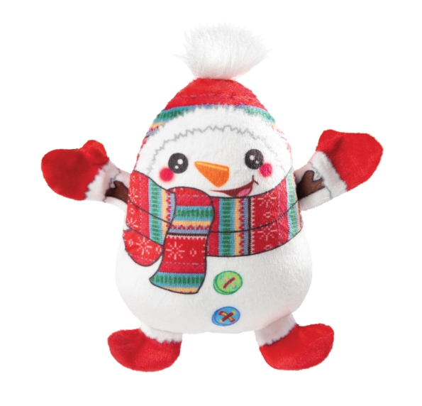 Игрушка для собак "Снеговик с помпоном" NEW YEAR