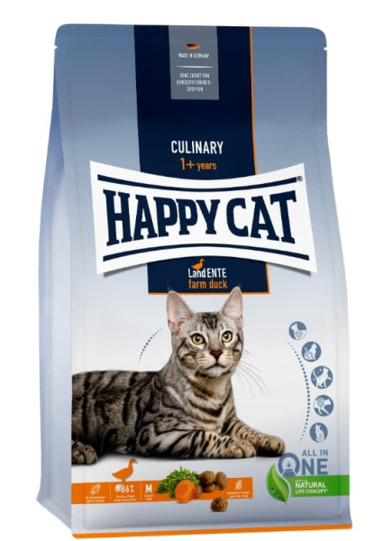 Сухой корм для кошек Happy Cat Culinary Land Geflugel (домашняя птица)